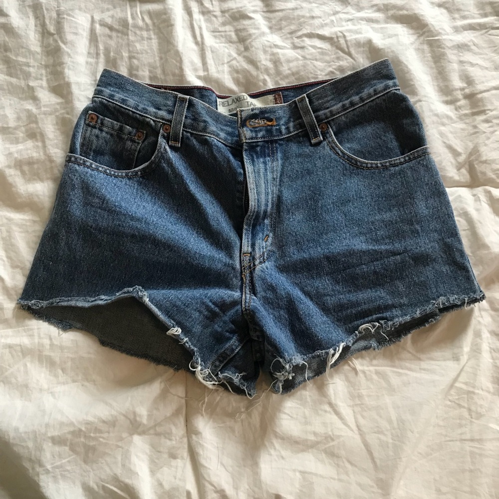 High waisted Levi shorts Vintage